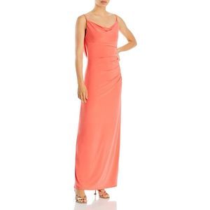 Aqua Coral Maxi Dress